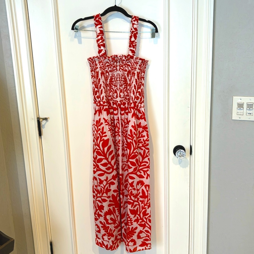 Jessie Zhao smocked dress (L)